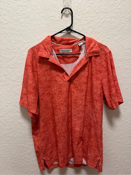 Tommy Bahama Other - Tommy Bahama IslandZone Polo- All over Palm tree print